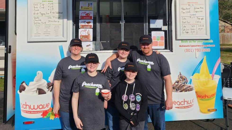Now Open Peachwave Mobile Kitchen Peachwave Yogurt