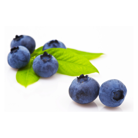 Blueberry Natural flavor Fresh and fruity. This flavor is an excellent complement to the warm weather. Made with real blueberries!