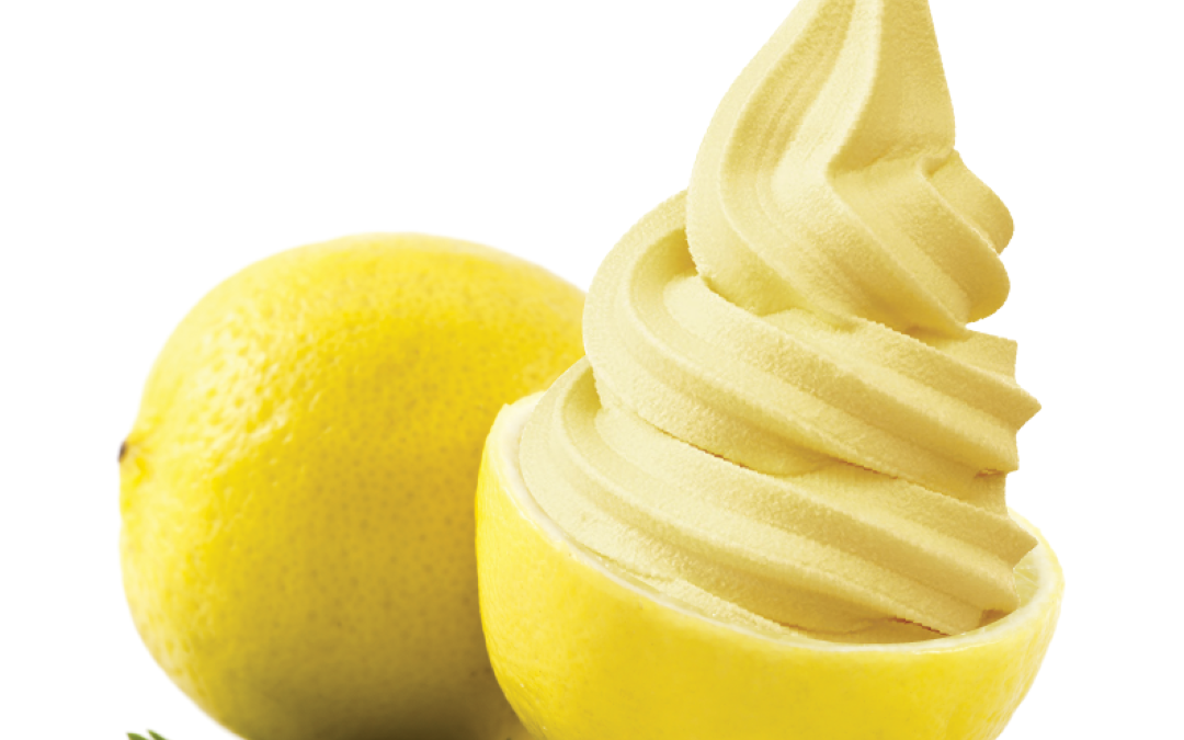 Dole Soft Serve® Lemon Slightly sour and mildly sweet. This is classic, refreshing lemon at its finest. *non-dairy