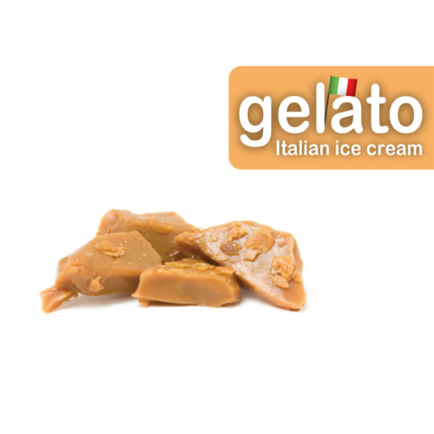 English Toffee Gelato A buttery, caramel flavor that is irresistible!