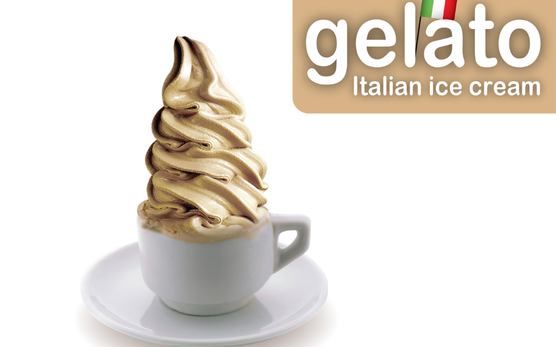 Hazelnut Latte Gelato A coffee flavor layered with a subtle smack of hazelnut cream.