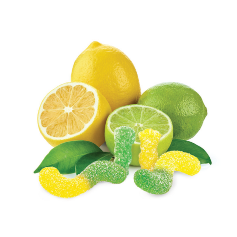 Lemon Lime Sour Candy Unleash the power of zesty citrus! Experience a tantalizing blend of tangy lemonade and lip-smacking sour goodness. Each bite delivers a jolt of refreshment, making it the perfect pick-me-up for any time of day. *non-dairy