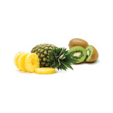 Pineapple Kiwi Bold, sweet, fruity and delicious! *non-dairy