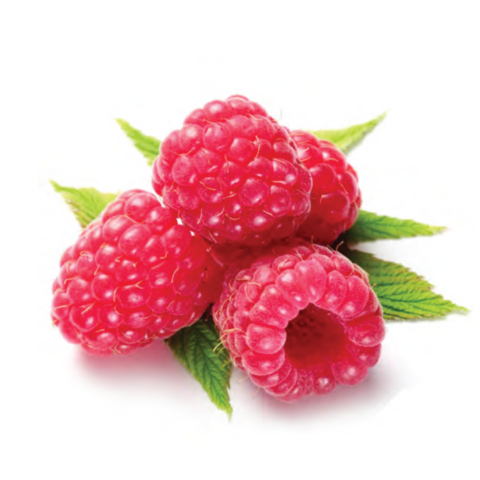 Raspberry Utter berry heaven, made with raspberries.
