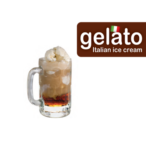 Root Beer Float Gelato A well-loved favorite for warm weather refreshment.