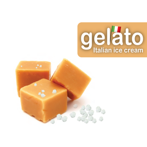 Salted Caramel Gelato Sweet, buttery, “caramelly”, with a tinge of salt for an indulgent treat.