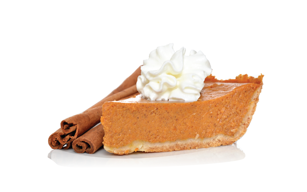 Spiced Pumpkin Pie Natural and artificial flavorA classic holiday favorite! This flavor is creamy, subtly spiced, and made with real pumpkin puree and graham crumbs.