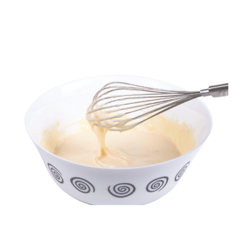 White Cake Batter No whisk required. Pair with your favorite topping – it goes well with everything!
