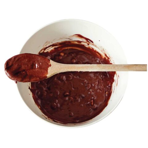 Brownie Batter  Every spoonful is like licking the spatula.