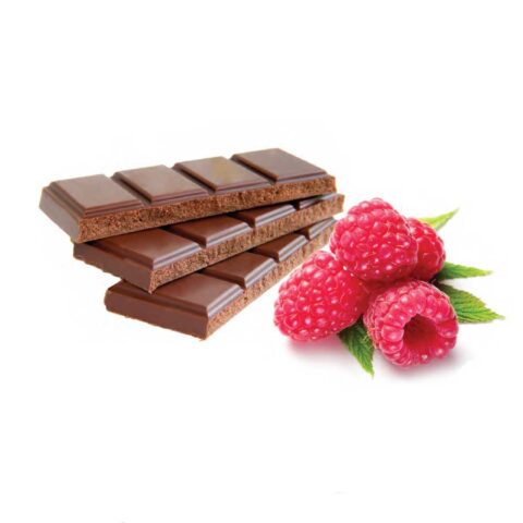 Chocolate Raspberry Natural and artificial flavorThe tartness of raspberries combined with smooth chocolate creates a deep flavor that’s sure to please.