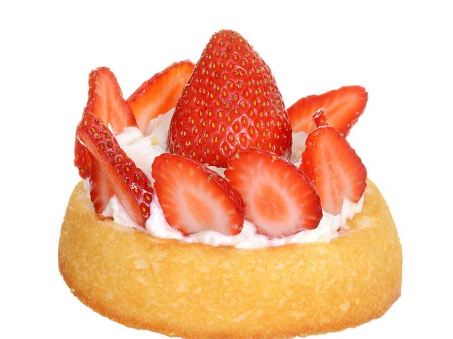 Strawberry Shortcake Natural and artificial flavorThe taste of fresh strawberries and sweet, decadent shortcake blend to make the perfect spring dessert. Top with extra strawberries and whipped cream.