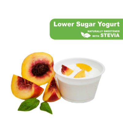 Peaches N’ CreamNatural and artificial flavorSweet and creamy, with the taste of fresh summer peaches. Sweetened with natural Stevia.