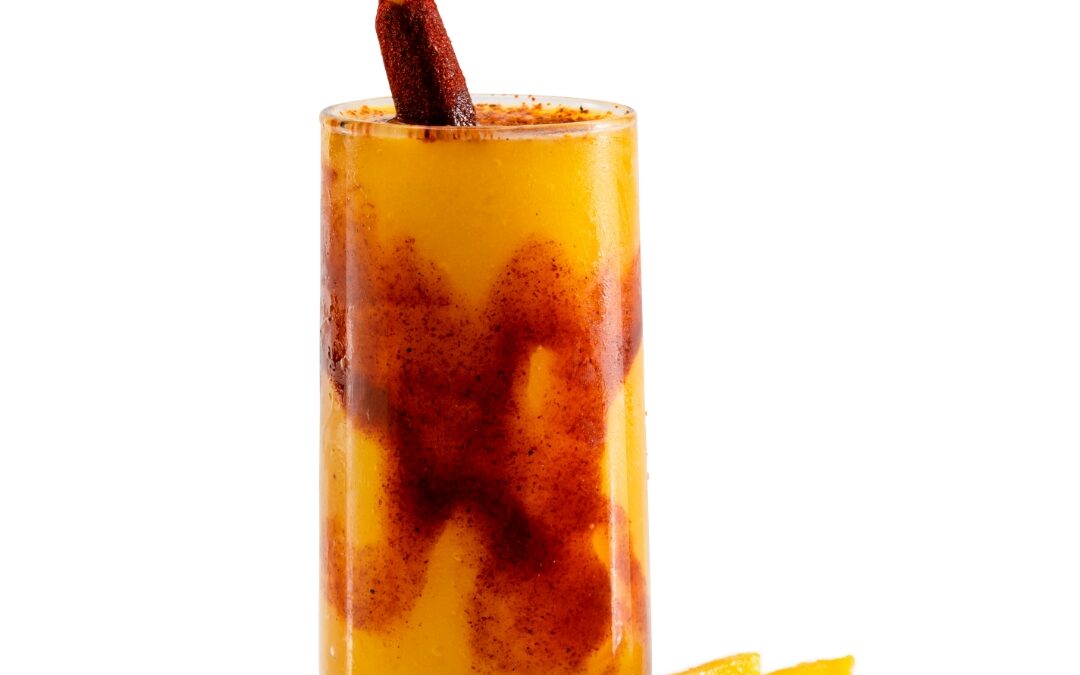 Mangonada Natural flavorA bold and tangy fusion of mango & chamoy sauce—perfect for those who love a sweet and spicy kick! *non-dairy